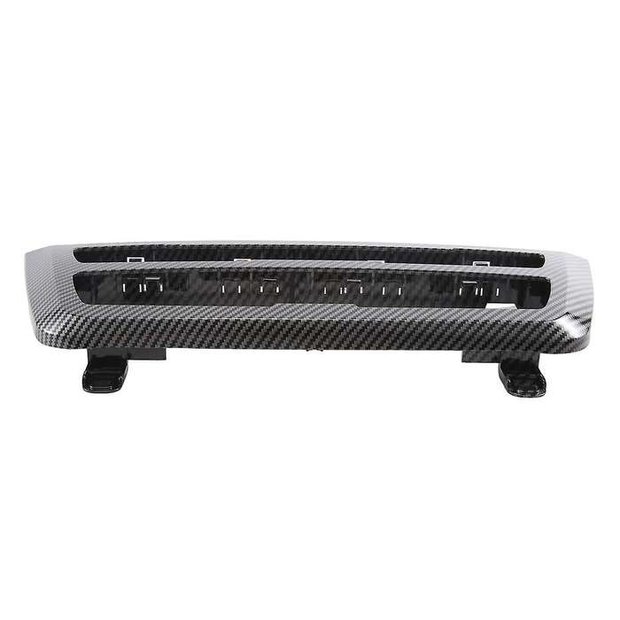 Car Center Air Conditioning Panel AC Instrument Panel Trim Cover for 3 Series 4 Series F30 F35,Carbo