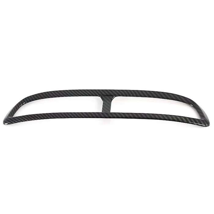 Car Center Console Air Conditioning Outlet Frame Cover Trim for 2015-2020 Carbon Fiber