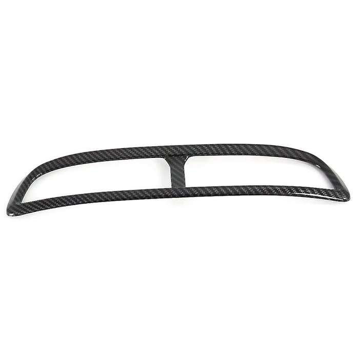 Car Center Console Air Conditioning Outlet Frame Cover Trim for 2015-2020 Carbon Fiber