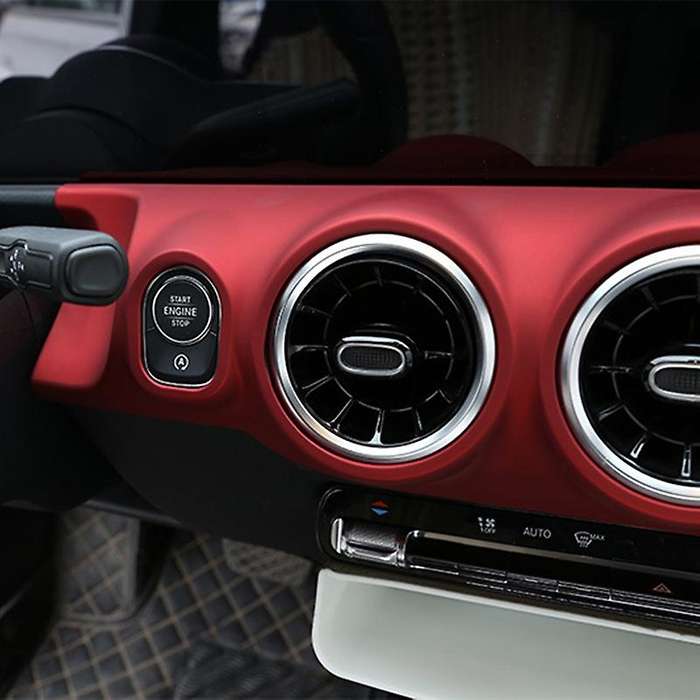 Car Center Console Air Panel Outlet Covers Stickers Trim Interior for B Class W247 2020