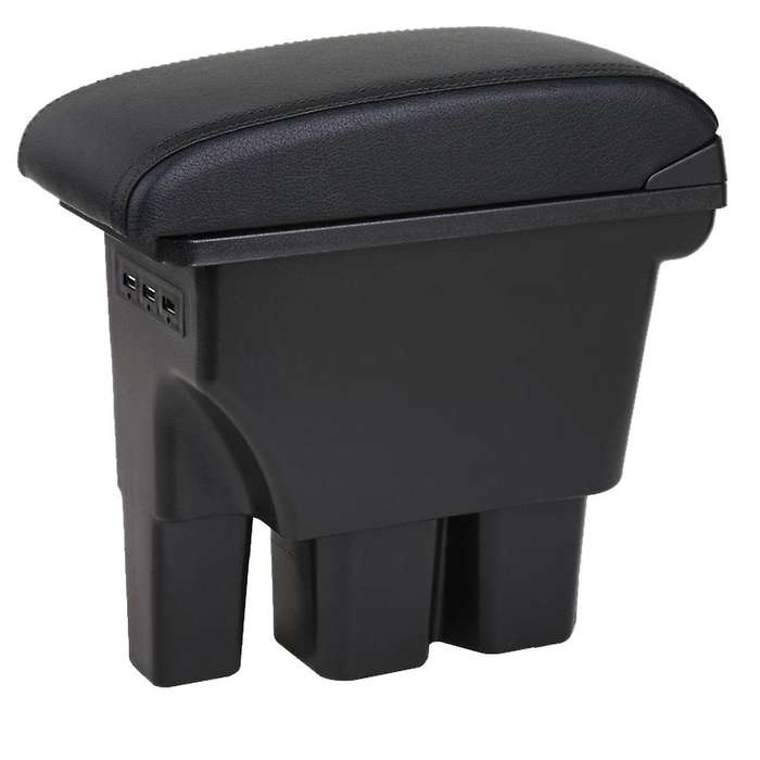 Car Center Console Armrest Box Storage Box with USB Port for Jimny Armrest Jimny 2017 2018 2019 2020