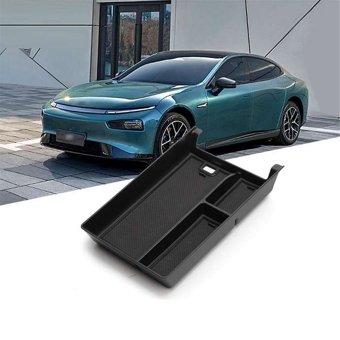 Car Center Console Armrest Storage Box for Xpeng P7i 2023 Interior Central Storage Organizer Contain