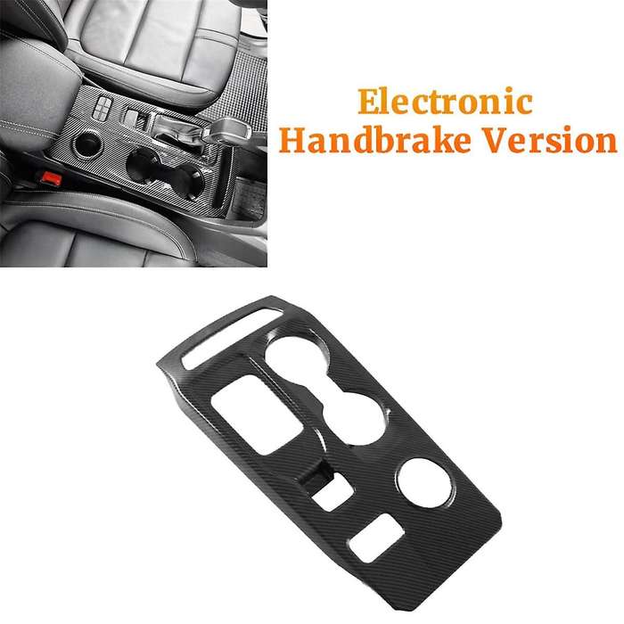 Car Center Console Gear Shift Panel Trim Cover Stickers for 2021-2024 Carbon Fiber LHD