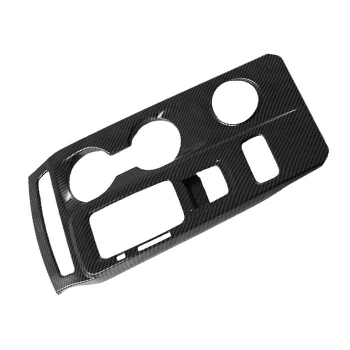 Car Center Console Gear Shift Panel Trim Cover Stickers for Wildtrack 2021-2024 Carbon Fiber LHD