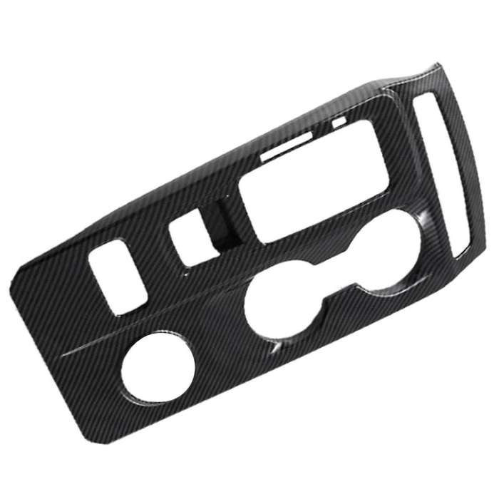 Car Center Console Gear Shift Panel Trim Cover Stickers for Wildtrack 2021-2024 Carbon Fiber LHD
