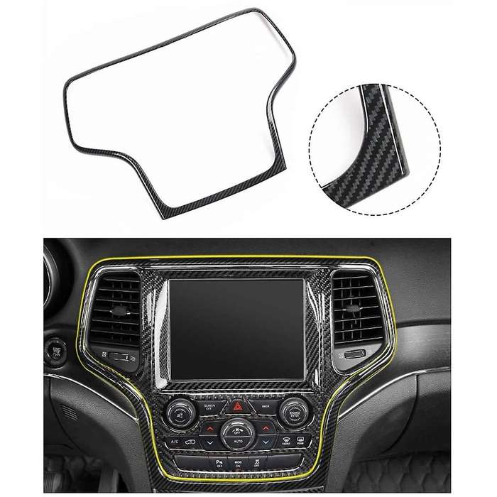 Car Center Console Navigation GPS Panel Dashboard Cover Instrument Trim for Grand 2014-2020, Accesso