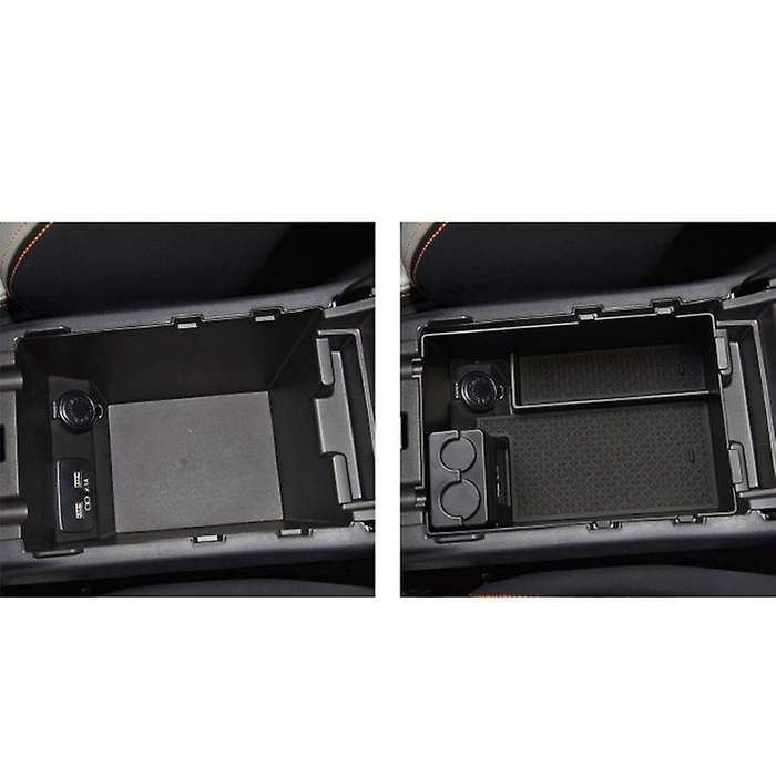 Car Center Console Organizer Storage Box Accessories Armrest Storage Box for XV 2018-2020