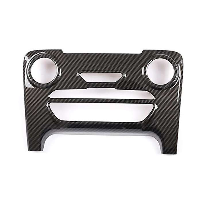 Car Center Console Panel Button Frame Cover Trim for Everest 2015-2021 Accessories(Carbon Fiber)