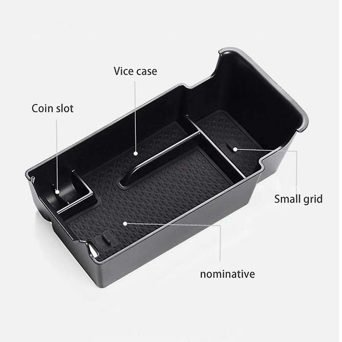 Car Center Console Organizer Storage Box Interior Accessories Armrest Storage Box for 2021 S