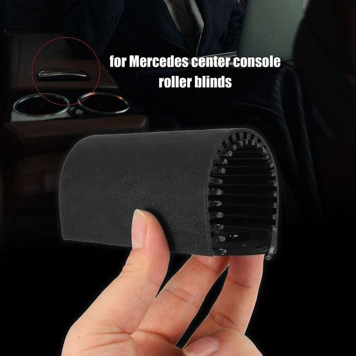 Car Center Console Sliding Shutters Cup Holder Roller Shutter Cover for - C-Class W203 2000-2007 20