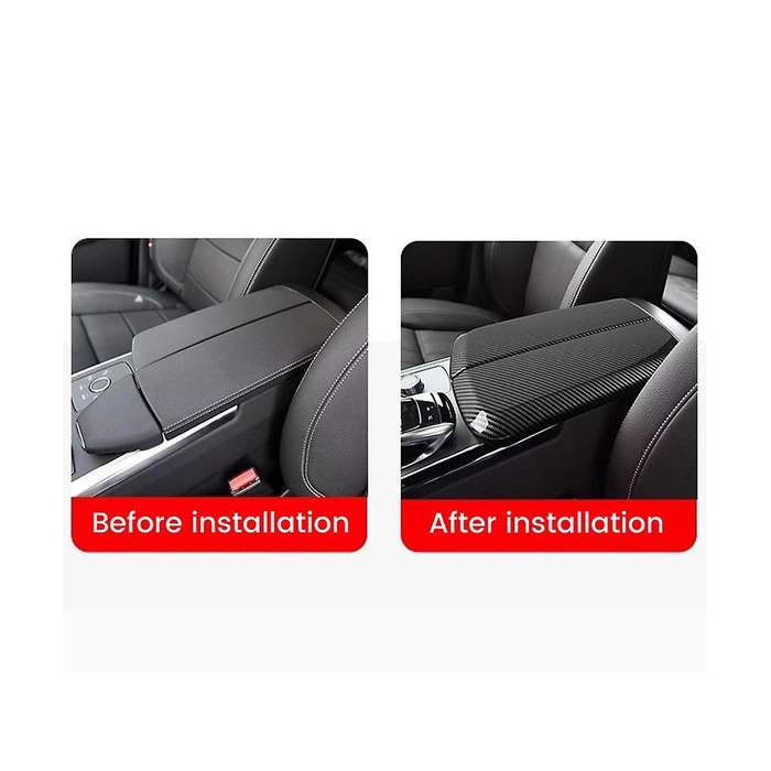 Car Center Console Stowing Tidying Armrest Box Cover Sticker for Gls X166