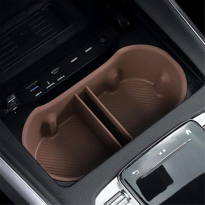 Car Center Console Water Cup Holder for A/BGLB/EQA/EQB/GLA//CLA-Class 2019-2024+ Insert Drink Holder