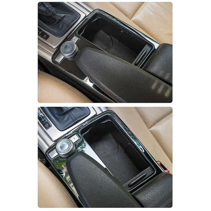 Car Center Console Water Cup Holder Frame Cover Trim Accessories for C Class W204 C180 C200 2007-201