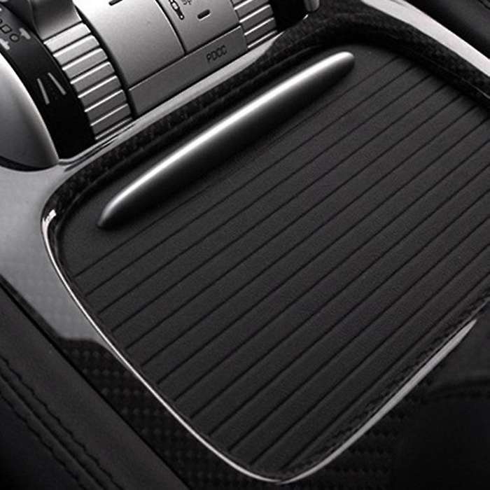 Car Center Console Water Cup Holder Roller Blind Cover for  2003-2010 7L5862531 Gray