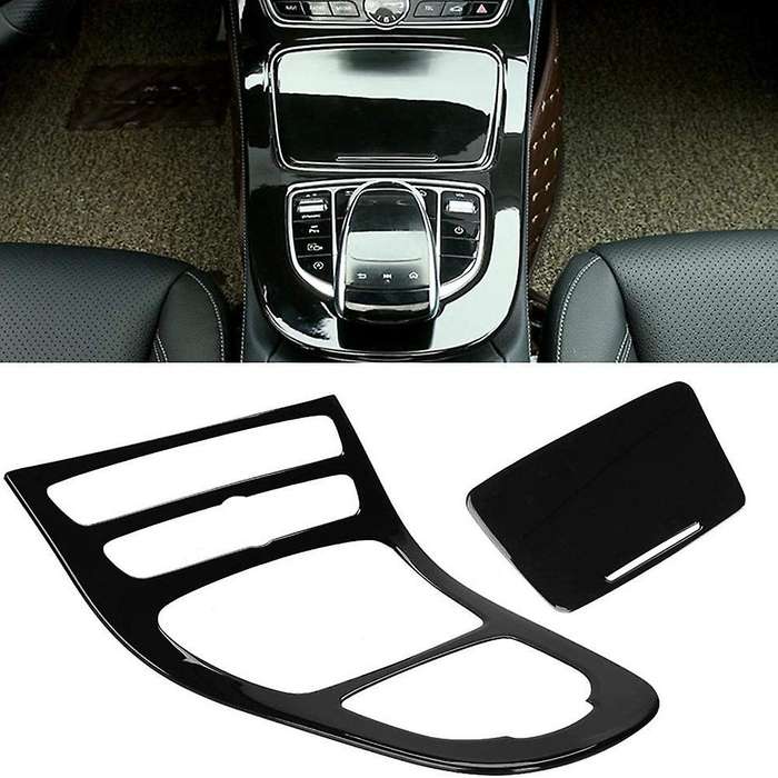 Car Center Control Gear Panel Interior Accessories for E Class W213 E200 E300 2016-2020