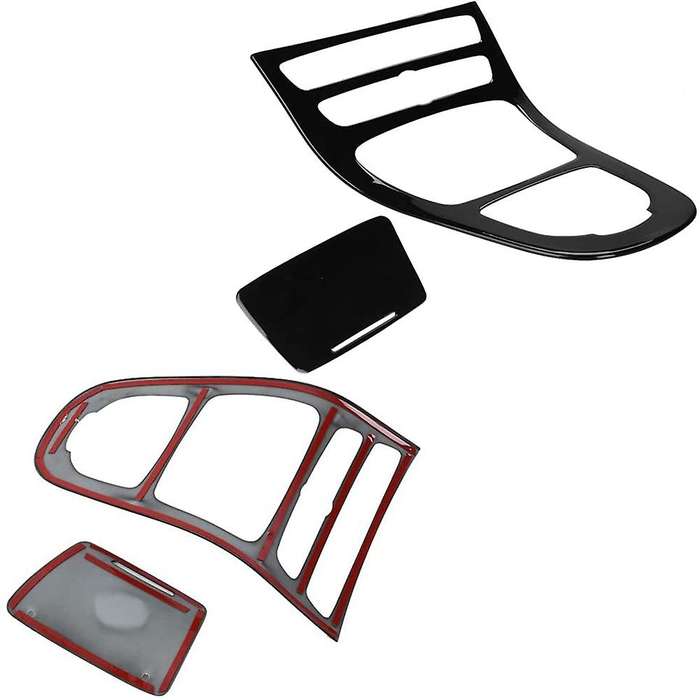 Car Center Control Gear Panel Interior Accessories for E Class W213 E200 E300 2016-2020