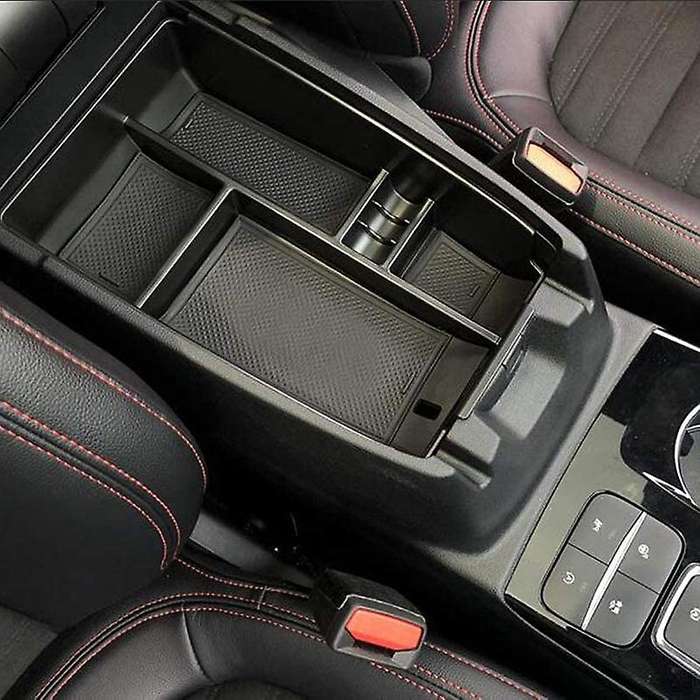 Car Central Armrest Storage Box Secondary Storage Center Console Organizer Compatible for Escape 202
