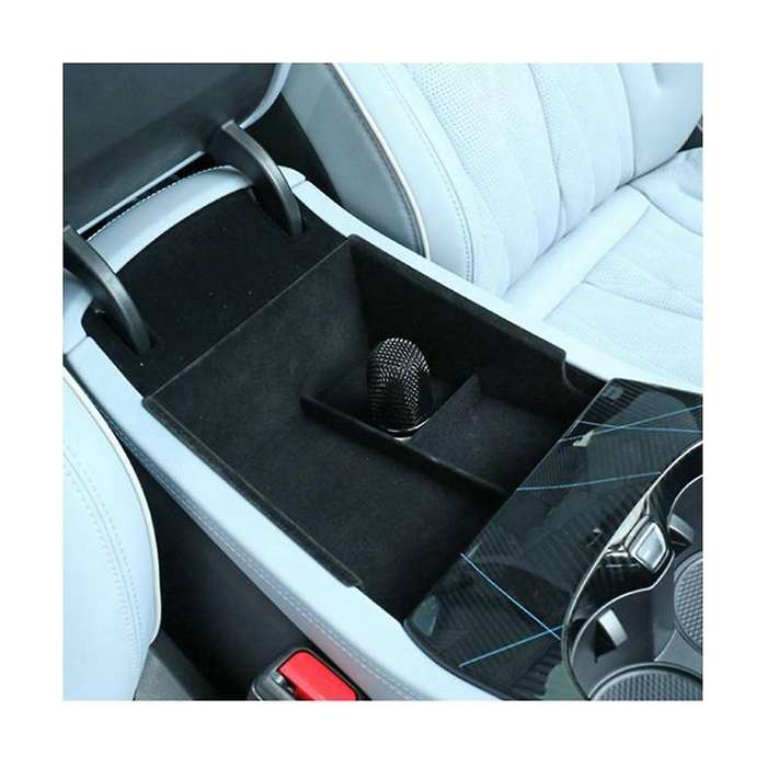 Car Central Armrest Storage Box for Seal 2022 Center Console Organizer Holder Containers(grey)