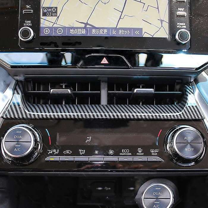 Car Central Control Air Outlet Air Conditioning Air Outlet Frame Air Conditioning Panel Cover for 20