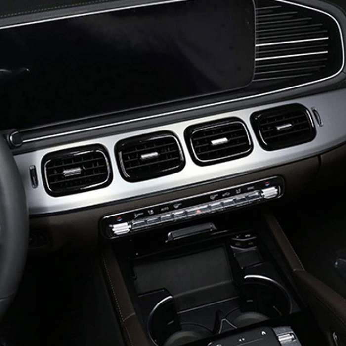 Car Central Control Air Outlet Frame Decoration for GLS Class W167 GLE350/400D/450 GLE53 2020