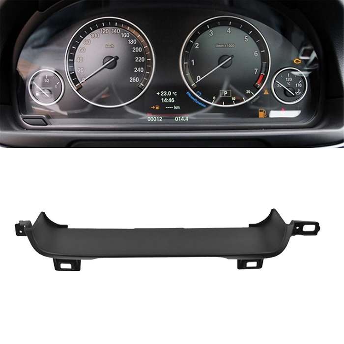 Car Central Control Dashboard Decorative Frame Dashboard Lower Trim Frame Cover for 5 Series F10 201