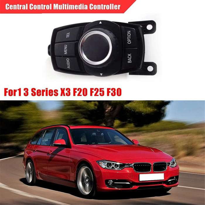 Car Central Control Multimedia Controller Knob Mouse Button Switch 65829381678 for 1 3 Series X3 F2