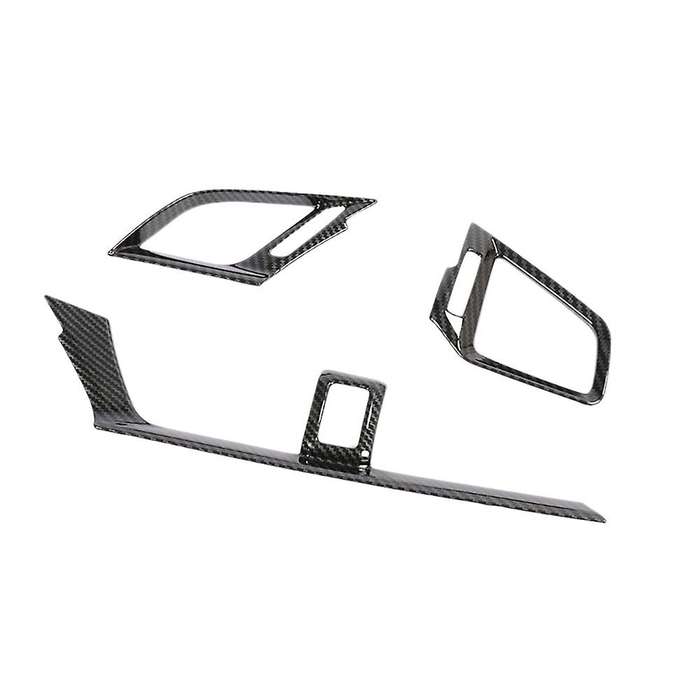 Car Central Control Outlet Decoration Cover Trim Sticker for 10Th Gen 2016-2020 Carbon Fiber