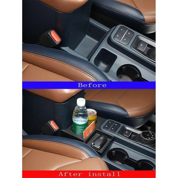 Car Central Control Water Cup Holder Storage Box Phone Holder Organizer Tray for 2022 Car Accessorie