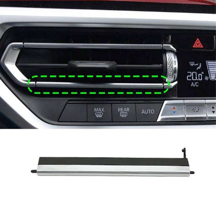 Car Central Lower Left Air Conditioning Vent Grill Blade Repair Kit for 3 Series G20 2019-2022 Z4 G2