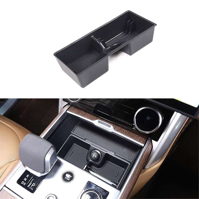 Car Centre Console Multifunction Compartment Storage Box Organizer Trim Accessory for Range 2023