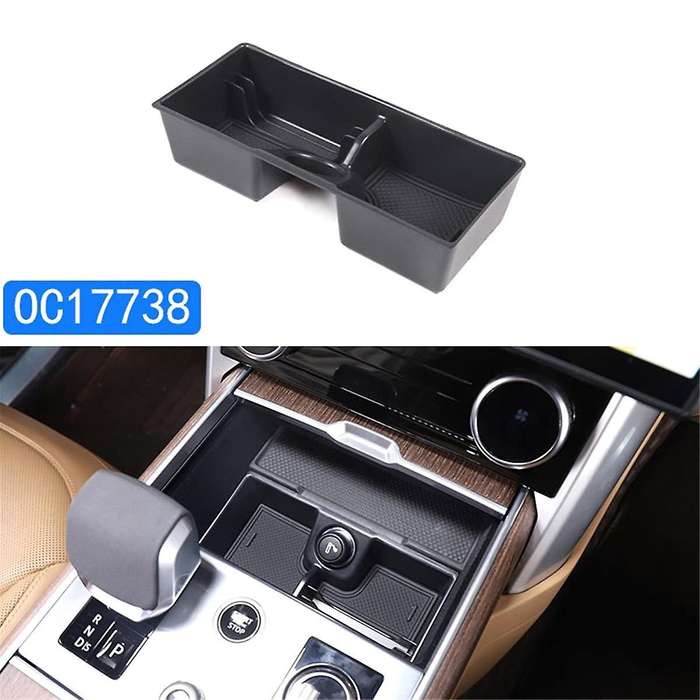 Car Centre Console Multifunction Compartment Storage Box Organizer Trim Accessory for Range 2023