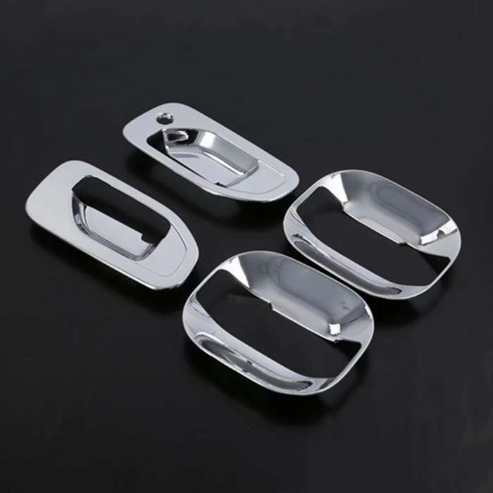 Car Chrome Door Handle Bowl Door Handle Protective Cover Trim for NV200 2010-2018
