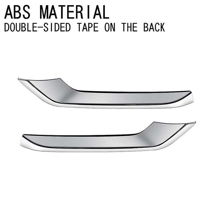 Car Chrome Front Bumper Lower Grille Trim Compatible Honda HRV Vezel 2021