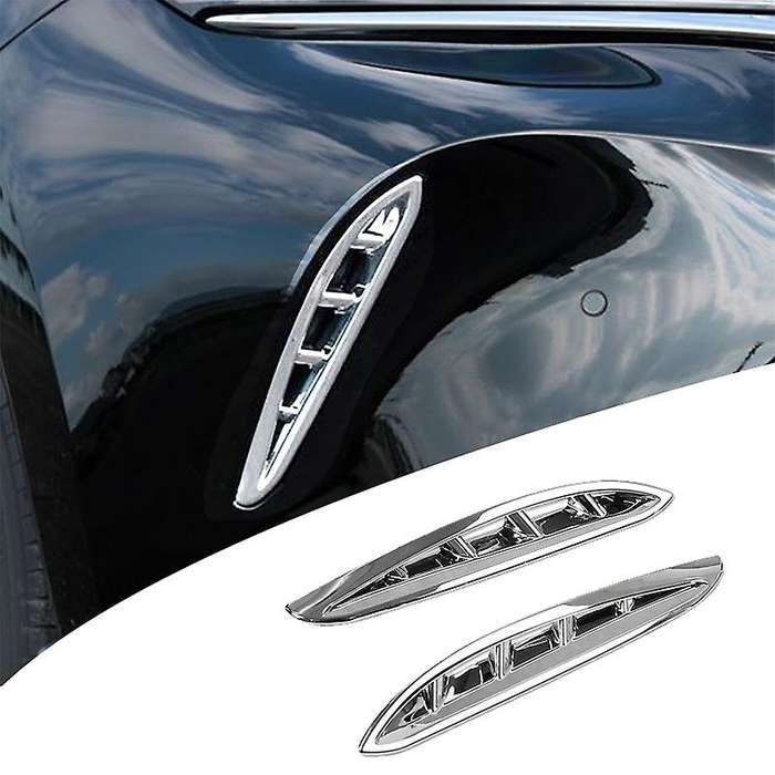 Car Chrome Front Grille Air Outlet Cover Decoration for Venza XU80 2020 2021