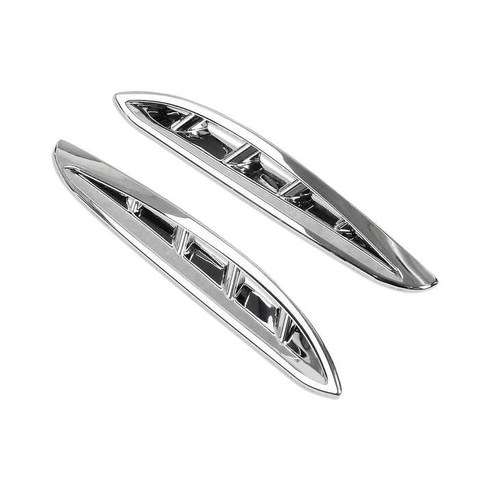 Car Chrome Front Grille Air Outlet Cover Decoration for Venza XU80 2020 2021