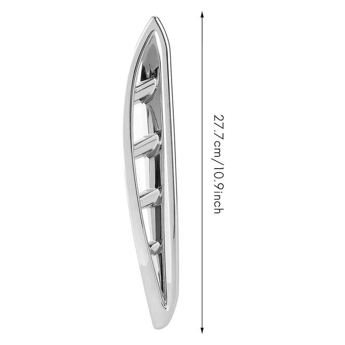 Car Chrome Front Grille Air Outlet Cover Decoration for Venza XU80 2020 2021
