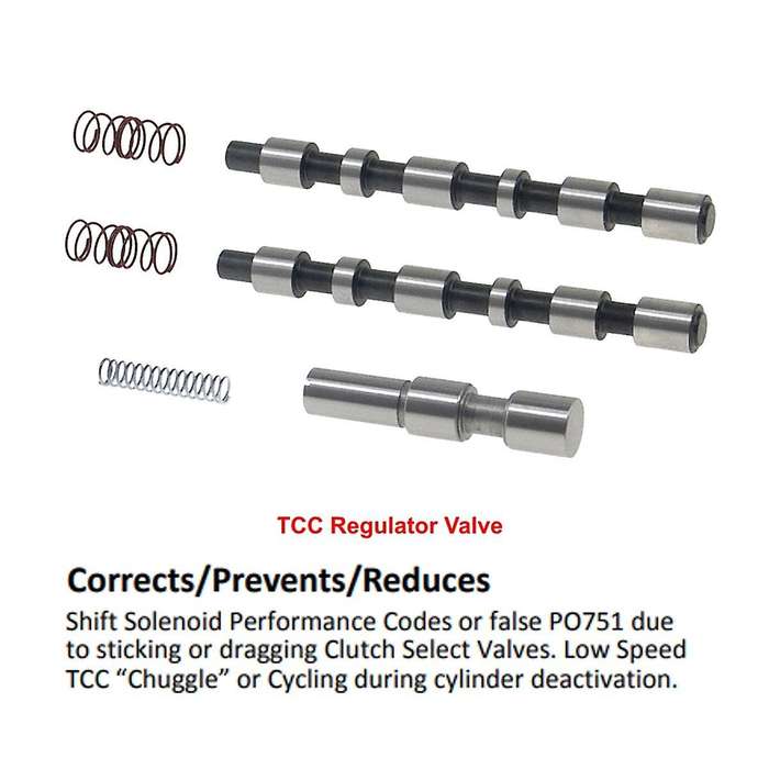 Car Clutch Select Valve & 6L8 - Regulator Valve Kits for All 6L45 6L50 6L80 6L90 2006-on Shift Kit