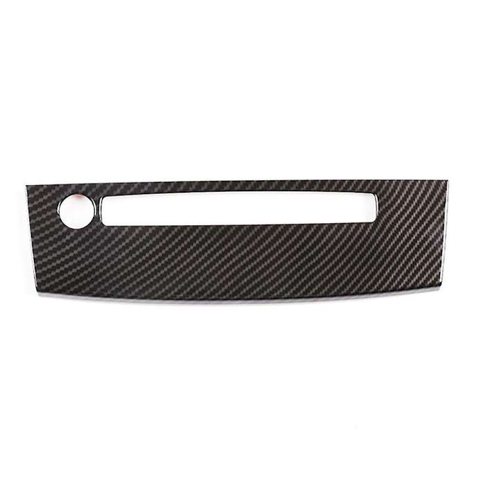 Car Console Air Conditioner CD Panel Decorative Cover Sticker Trim for 5 Series E60 2004-2010