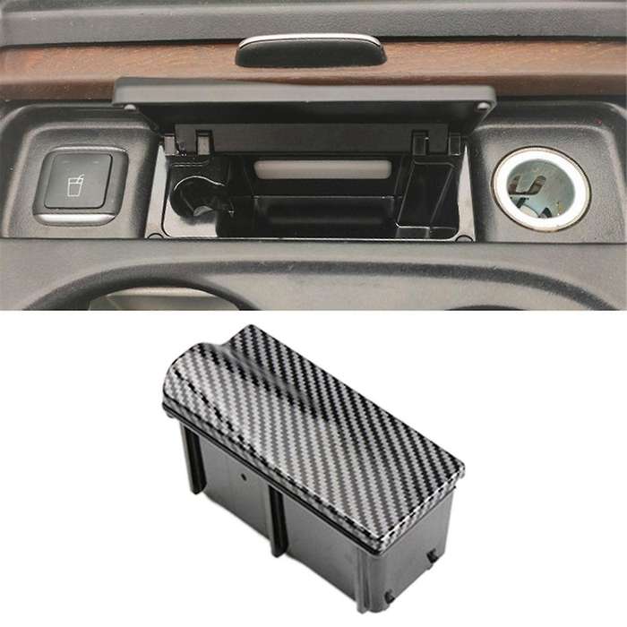 Car Console Ashtray for ML Class W166 Class W292 1668100330(Black)