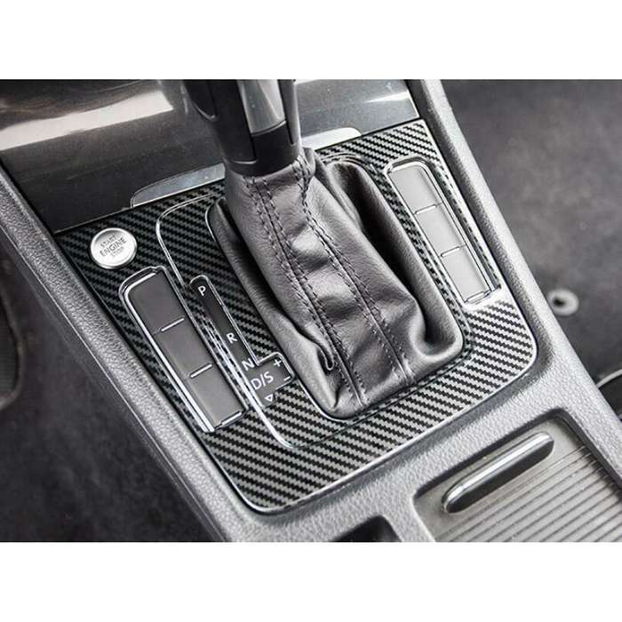 Car Console Gear Shift Box Panel Cover Trim Sticker for Golf 7 MK7 2013-2017