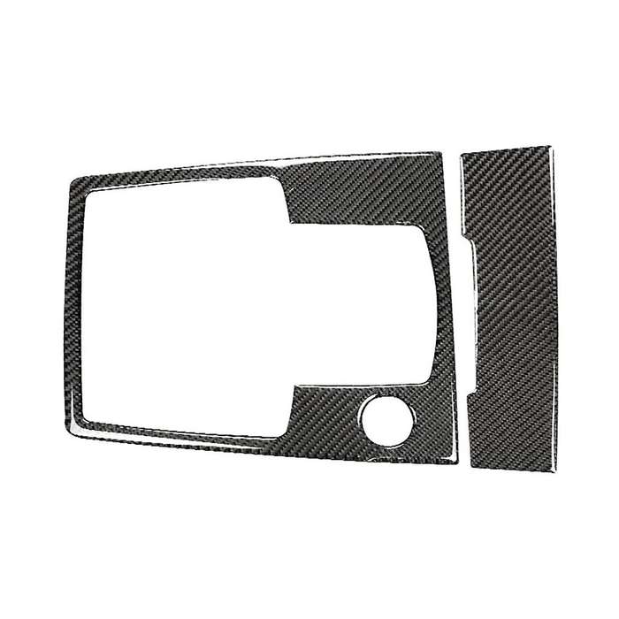 Car Console Gearshift Water Cup Holder Decoration Cover Gear Multimedia Panel Sticker Trim for- 2008