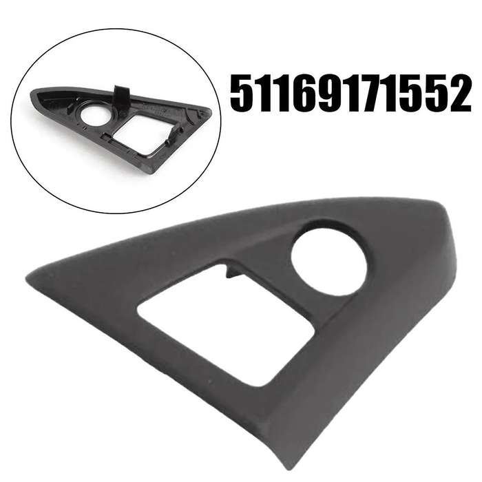 Car Console Lock Cylinder Trim Cover+button 51169171552 for 5-series F10 F11 F18 10-16 Armrest Box