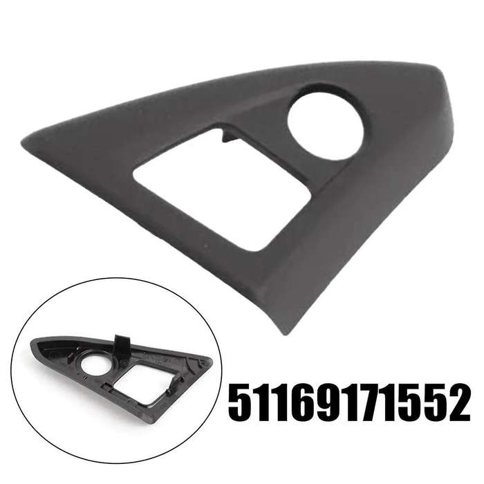 Car Console Lock Cylinder Trim Cover+button 51169171552 for 5-series F10 F11 F18 10-16 Armrest Box