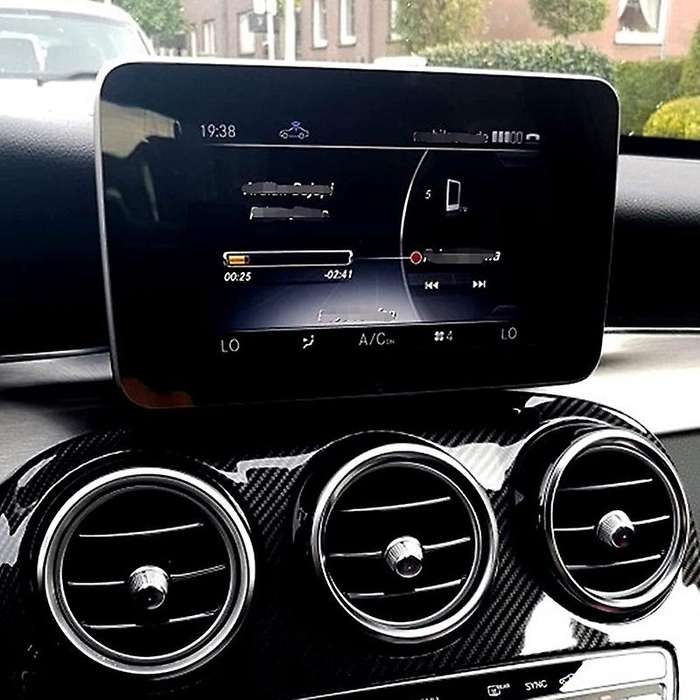 Car Control Navigation Screen Protection Panel Navigation Panel for - C-class W205 Glc 2015-2017