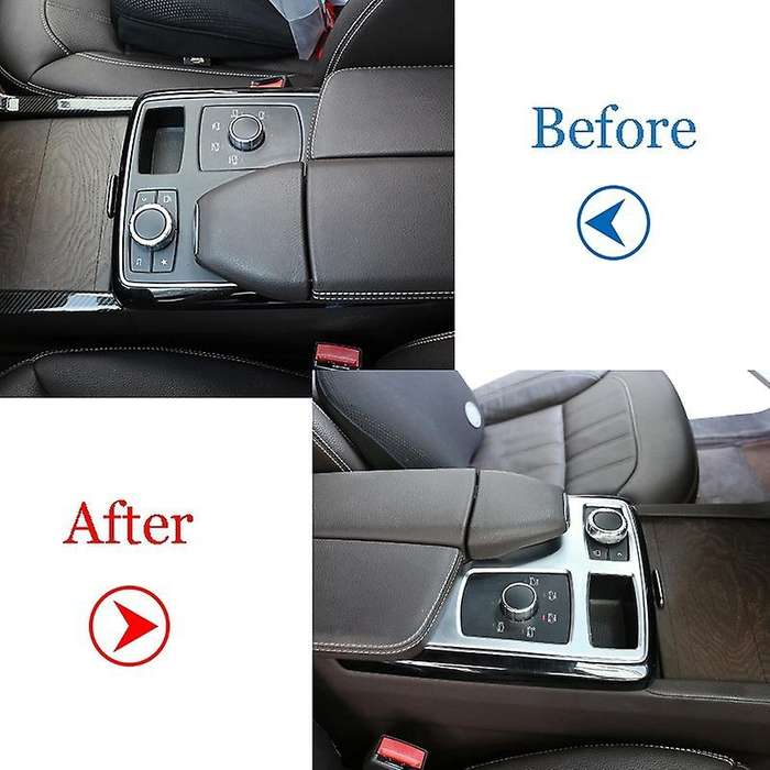 Car Control Panel Trim Center Console Cover Interior for Ml320 350 2012 W166 Coupe C292 350d Gl450