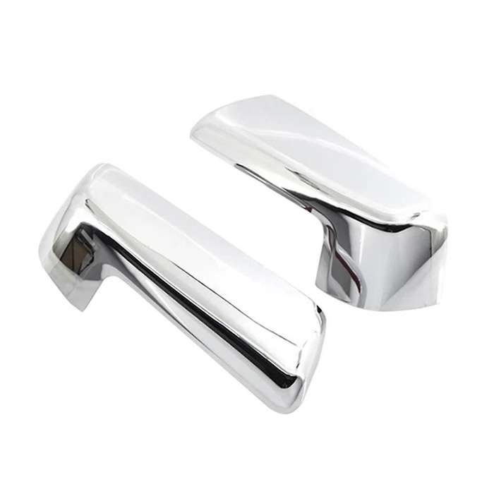 Car Conversion Electroplated Silver Rear View Mirror Covers Tape-on for 1500 2019-2023 94469253 844
