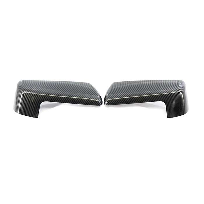 Car Conversion Carbon Festoon Rear View Mirror Covers Tape-on for 1500 2019-2023 94469253 84469252
