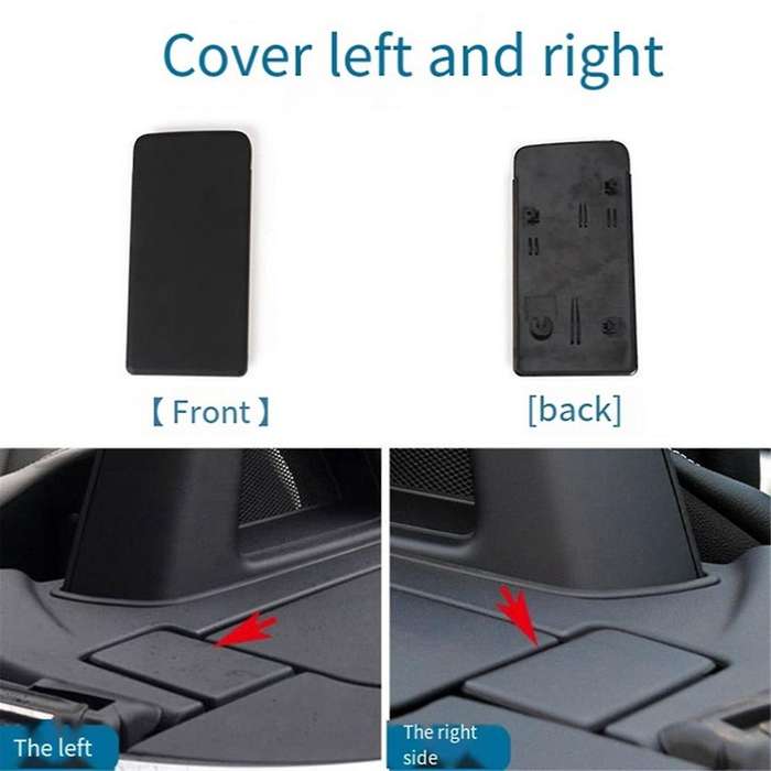 Car Convertible Left Rear Platform Cover for W172 Rear Platform Hinge Cover A1726903800 1726906800