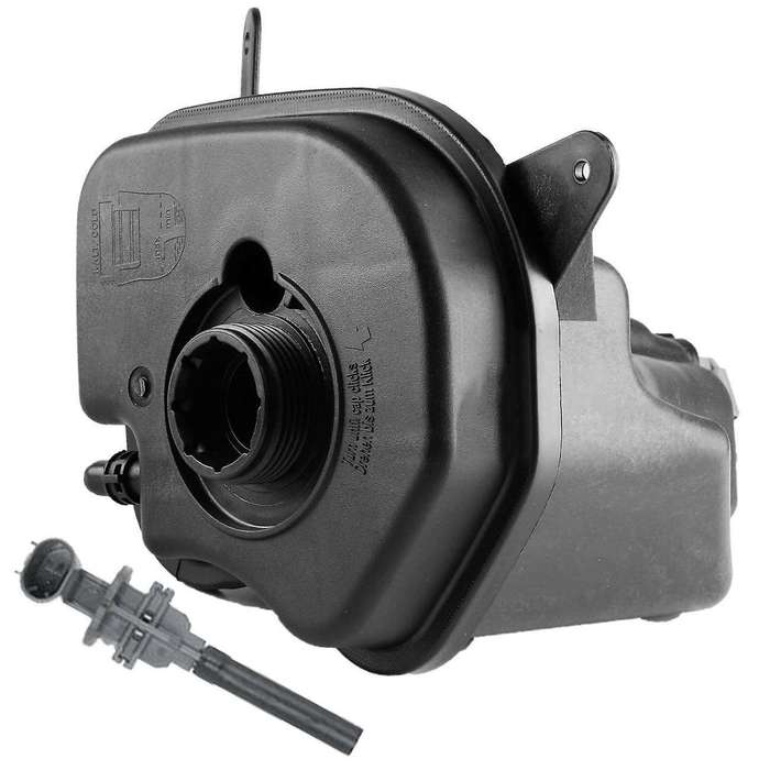 Car Coolant Overflow Bottle Expansion Tank Reservoir W /Sensor for  E70 E71 X5 X6 17137552546