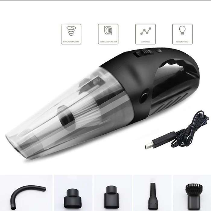 Car Cordless Handheld Vacuum Cleaner Powerful Suction Wet Dry Rechargeable 3200Kpa Cleaner 120W